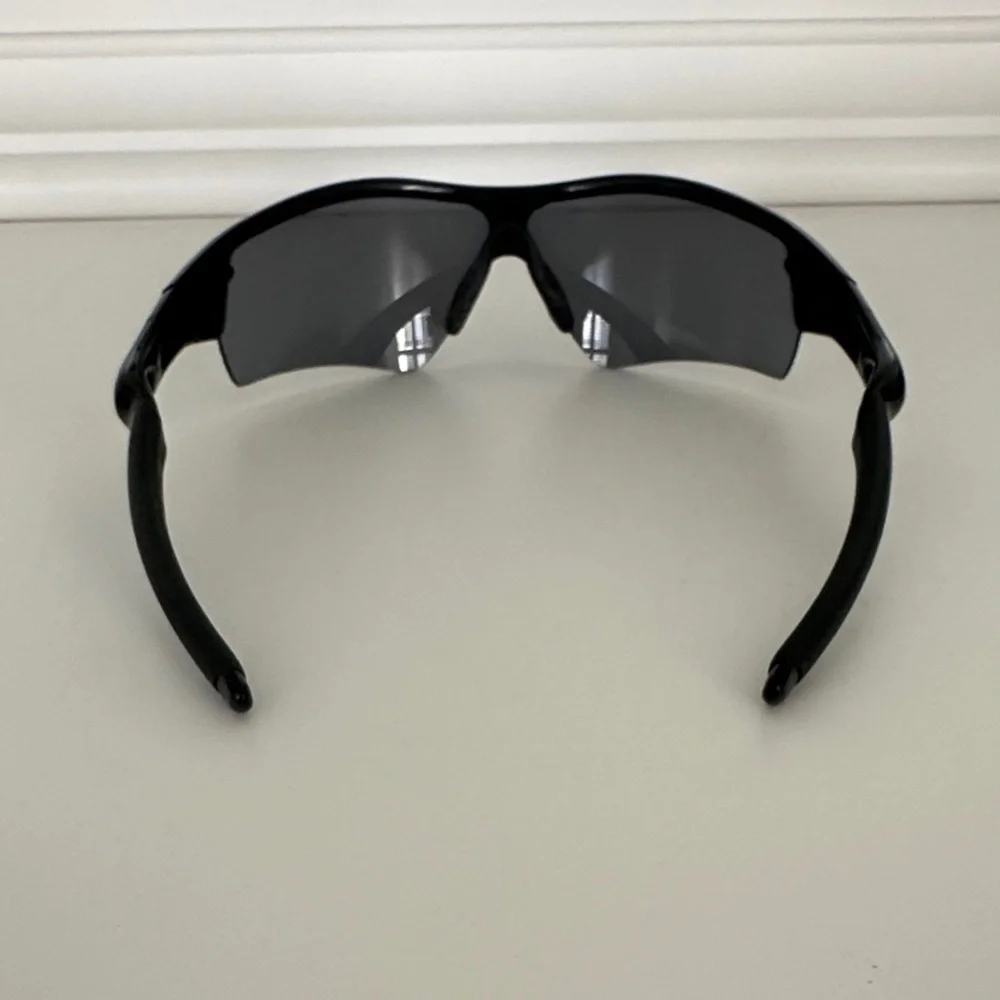 Oakley Glossy Black Radarlock Performance Sunglasses